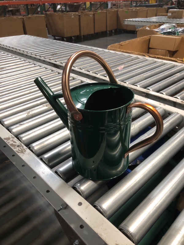 Photo 2 of **missing part
Ausluru Metal Watering Can with Removable Spout, Galvanized Watering Can, Perfect Plant Watering Can for Indoor Use and for Outdoor Use (1 Gallaon, Green)