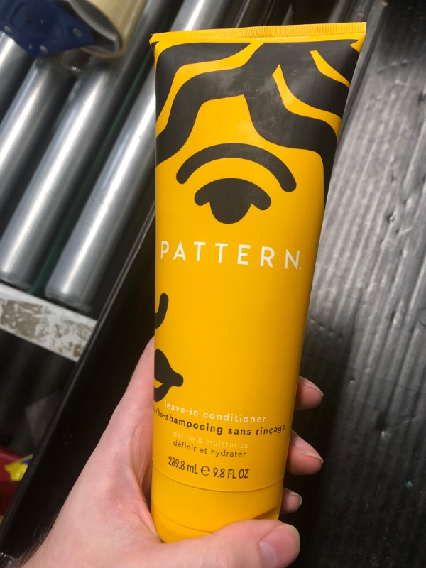 Photo 1 of ***ABOUT 4/5ths REMAINING*** PATTERN Beauty by Tracee Ellis Ross Leave-In Conditioner 9.8 fl oz - Rich Moisture for Curly, Coily and Tight-Textured Hair, 3a to 4c, 9.8 fl oz
