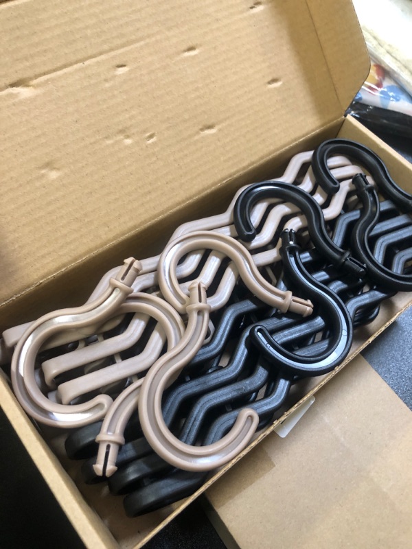 Photo 1 of 8 Pack-Closet Organizers and Storage,College Dorm Room Essentials,Sturdy Plastic Space Saving Hangers,Magic Closet Organization Clothe Hanger,Home Essentials Space Saving Hangers