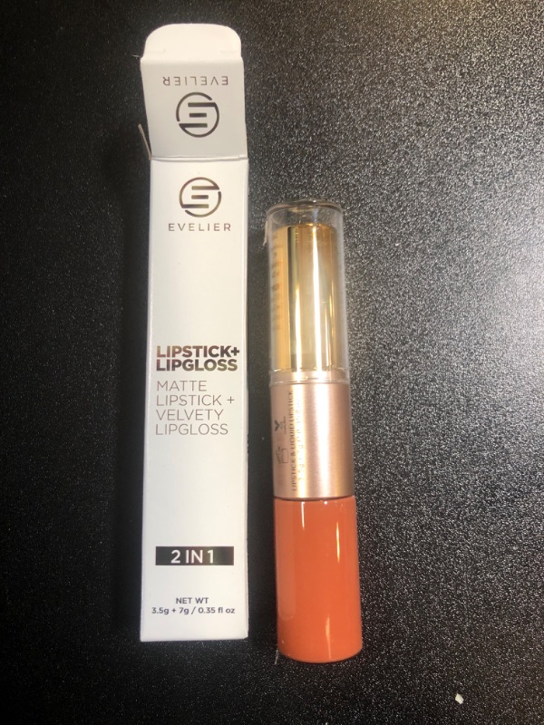 Photo 1 of 2in1 Lipstick and Lipgloss - Hydrating All Day Coverage, Instant Shine, Liquid, Long-Lasting, Vegan Cruelty-Free, Highly Pigmented (Delicious Pink)