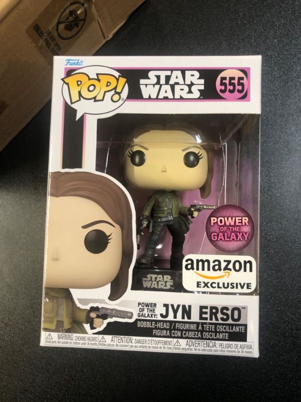 Photo 2 of Funko Pop!: Star Wars: Power of The Galaxy - Jyn Erso, Amazon Exclusive
