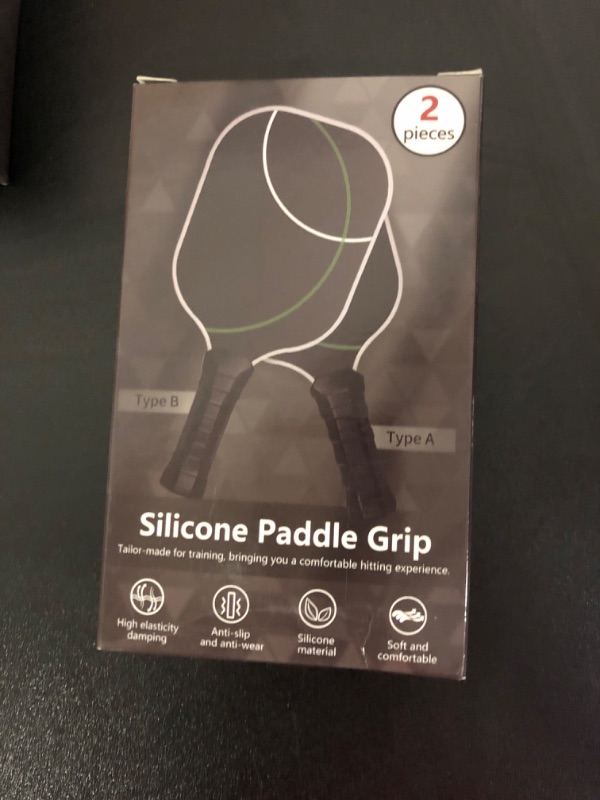 Photo 2 of 2 Pack Pickleball Paddle Grip - Pickleball Grip Kit Pickleball Accessories, Comfort Grip, Increased Grip Strength Improved Control, Vibration Reduction https://a.co/d/1Utez7F