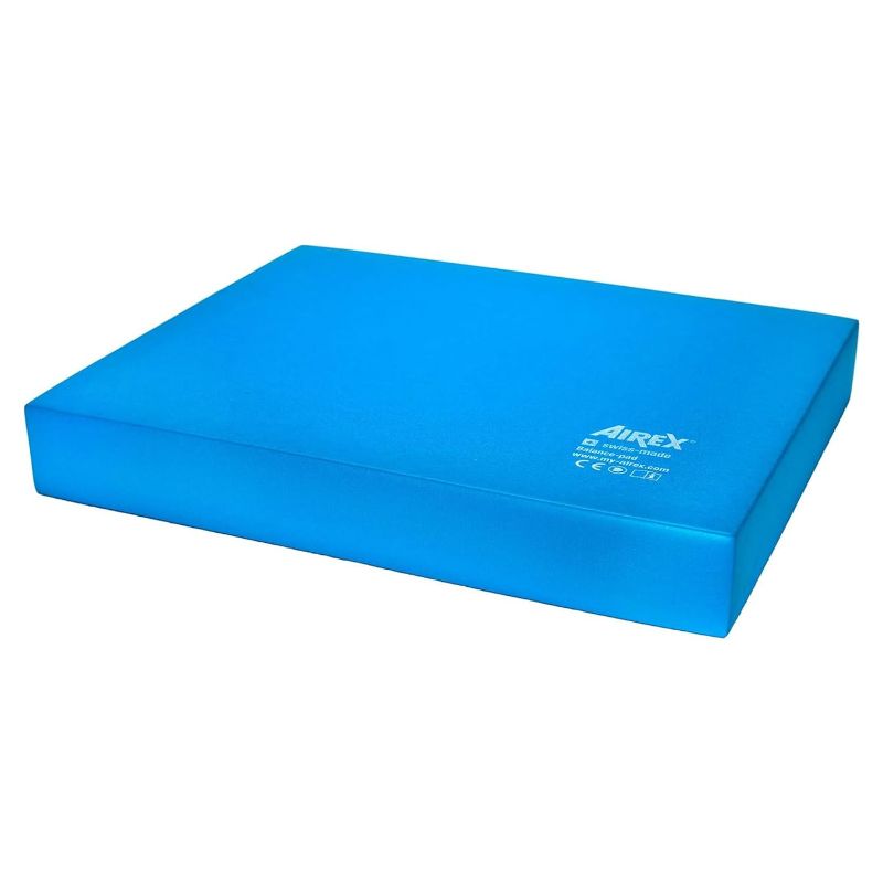 Photo 1 of Airex Balance Pad Foam Board Stability Cushion Exercise Trainer for Balance, Stretching, Physical Therapy, Mobility, Rehabilitation and Core Strength Training 16 x 20 x 2.5, Blue
