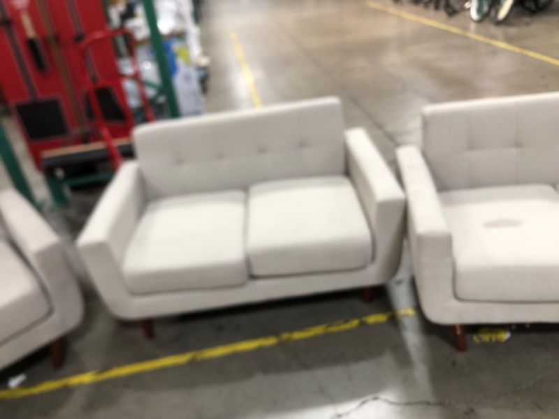 Photo 5 of 3 pc sofa set GREY 