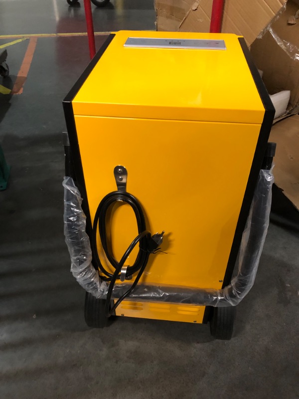 Photo 7 of ***USED - MISSING PARTS - NO PACKAGING - SEE COMMENTS***
TURBRO 165 Pint Commercial Dehumidifier with Pump and Drain Hose, for Large Spaces up to 7,500 Sq. Ft., Rolling Wheels, Faster Defrost, for Basements, Warehouses, Flood Restoration, Industrial Sites