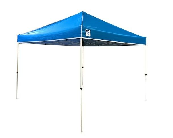 Photo 1 of **NON-REFUDNABLE, PARTS ONLY** Z-Shade 10-ft x 10-ft Square White Pop-up Canopy **COVER NOT INCLUDED**
