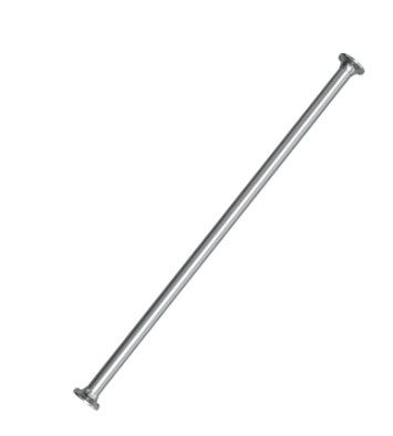 Photo 1 of 5 FT Aluminum Shower CURTAIN ROD With Flange