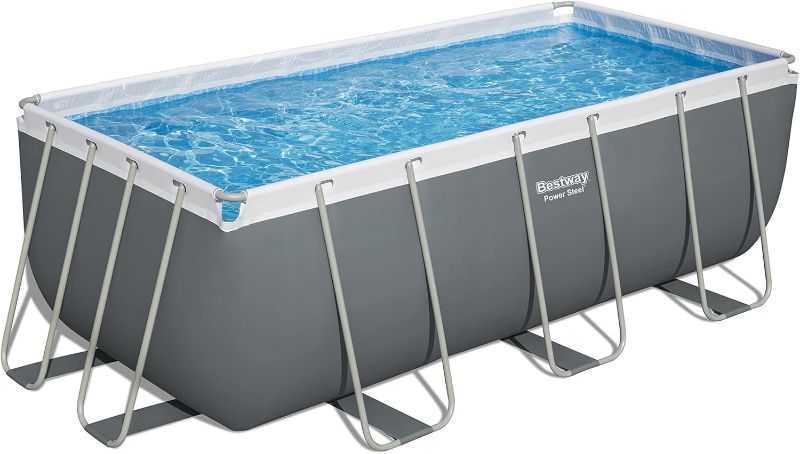 Photo 1 of [READ NOTES]
Bestway Power Steel 13'6" x 6'7" x 48" above Ground Pool Set
