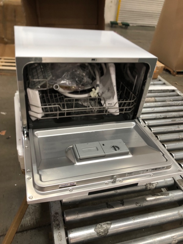 Photo 5 of (READ FULL POST) COMFEE’ Portable Mini Dishwasher, Energy Star, Countertop, 6 Place Settings, with 8 Washing Programs, Speed, Baby-Care, ECO& Glass, Dish Washer for Dorm, RV& Apartment, White Whole White