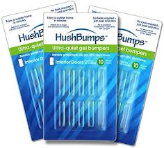 Photo 1 of * Set of 3* Hush Bumps Ultra Quiet Gel Bumpers Interior Doors 10 Counts - UK SELLER
