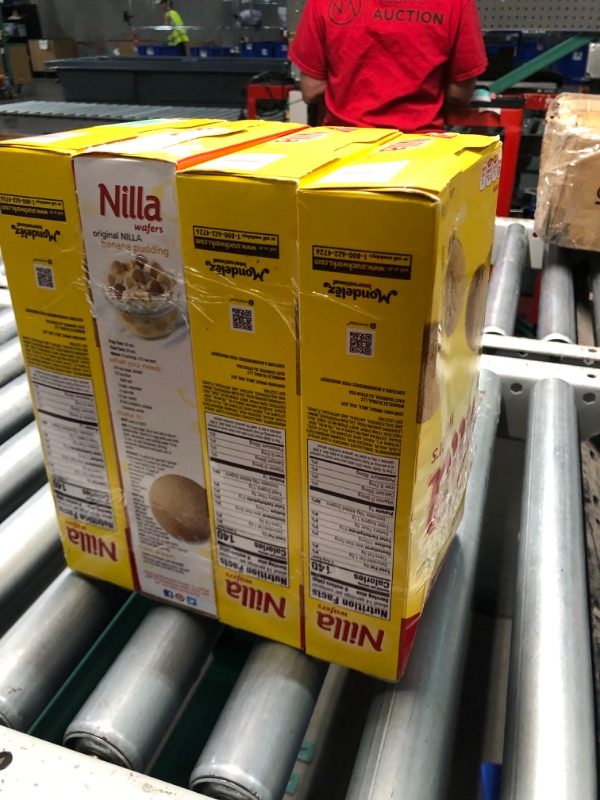 Photo 2 of **NON REFUNDABLE**
BB: 08/15/24  Nilla Wafers Cookies, Vanilla Wafers, Family Size, 15 oz 4 pk 