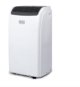 Photo 1 of (used/rough shape/functional) BLACK+DECKER 5000-BTU DOE (115-Volt) White Vented Portable Air Conditioner with Remote Cools 350-sq ft
