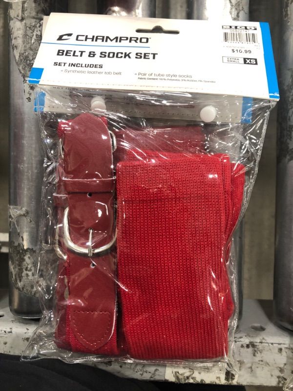 Photo 1 of Baseball Sock & Belt Combo