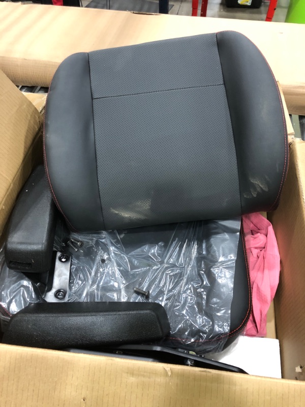 Photo 2 of 
SEATIN Universal Forklift Seat,Tractor Seat,with Micro Switch,Armrest and Safety Belt,for Tractor,Mower,Skid Loader,Telehandler,Backhoe,Excavator Dozer…