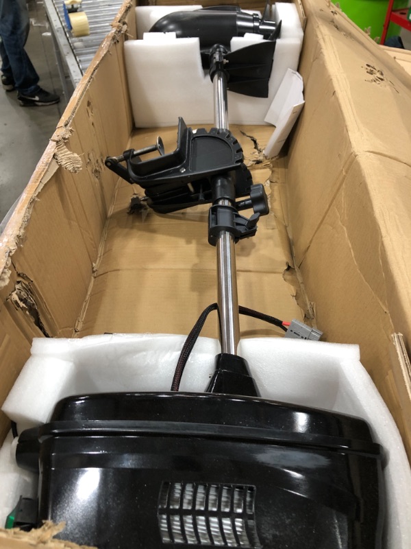 Photo 2 of ***(PARTS ONLY/ NO RETURNS OR REFUNDS) ***
Outboard Motor 48V 8.0HP 2200W Tiller Control Boat Engine Control Heavy Duty Electric Brushless Outboard Trolling Motor
