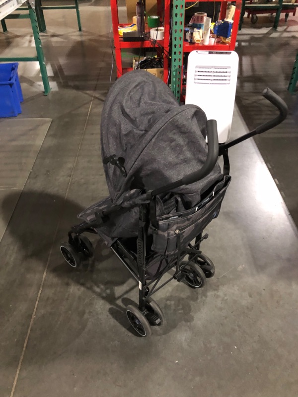 Photo 3 of ***USED - DAMAGED - FRAME BENT - SEE PICTURES - NO PACKAGING***
babyGap Classic Stroller - Lightweight Stroller with Recline, Compact Fold & Removable Parent Organizer - Made with Sustainable Materials, Black Camo