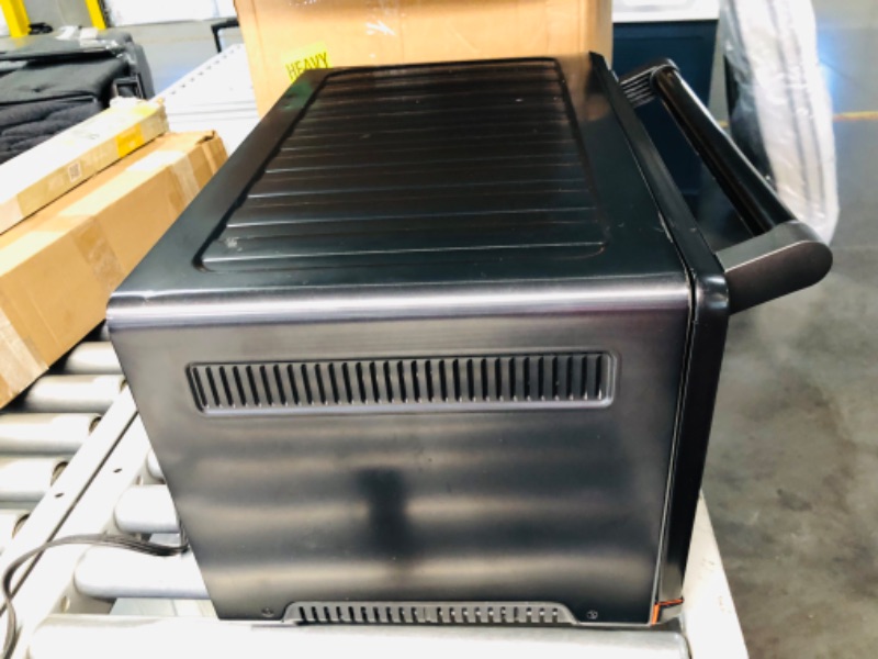 Photo 10 of ***USED - MAJOR DAMAGE - SEE COMMENTS***
Breville Joule Smart Oven Air Fryer Pro BOV950BST, Black Stainless Steel
