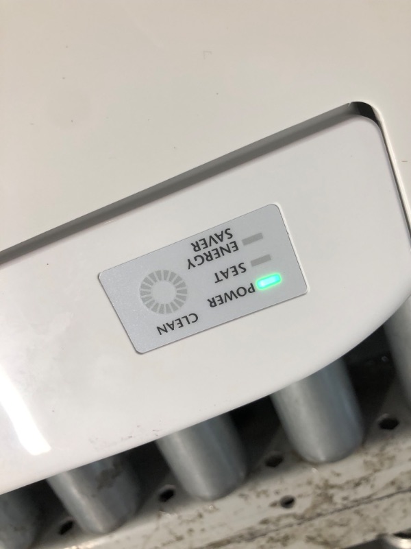 Photo 2 of ***USED - POWERS ON - UNABLE TO TEST FURTHER - LIKELY MISSING PARTS***
TOTO SW573#01 S300E Electronic Bidet Toilet Cleansing, Instantaneous Water, EWATER Deodorizer, Warm Air Dryer, and Heated Seat, Round, Cotton White