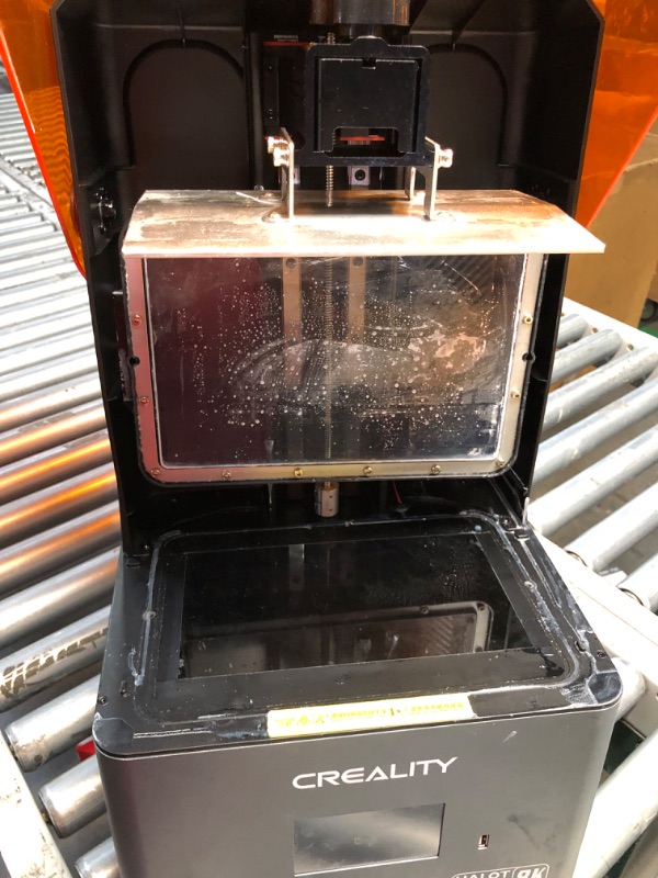 Photo 5 of ***HEAVILY USED - SEE COMMENTS***
Creality Halot-Mage Resin 3D Printer with 8K Resolution 10.3’’ Mono LCD UV Light Curing Dual Linear Rails Carbon Filter High Precision Print Size 8.97x5.03x9.05in