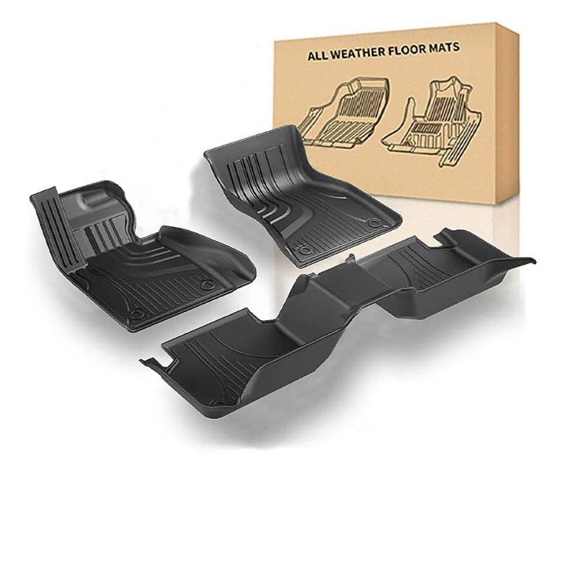 Photo 2 of 1 Pc of Car Floor Mats Liners All Weather TPE Rubber Carpets