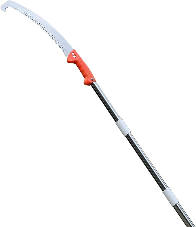 Photo 1 of  Pole Saw?10 FT Pole saws blade for Tree Trimming Tree Trimmer Foot Pole Pruning Saw Extension bar Manually use The Extension bar Saw Tree Trimming bar splicable Limb Saw and Trimmer

