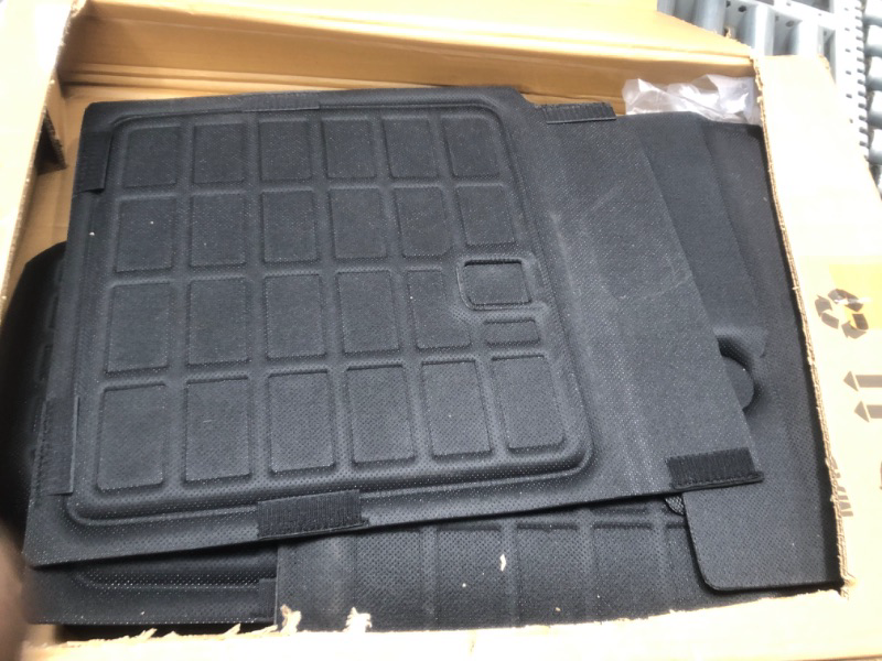 Photo 2 of (READ FULL POST) TAPTES 9PCS for Model Y 7 Seater Floor Mats 2024 2023 2022 2021 2020,for Model Y 7 Seater All Weather Floor Mats,XPE Waterproof Cargo Frunk Trunk Mats Cargo Liner Interior Accessories