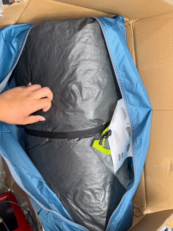 Photo 1 of *UNKNOWN EXACT TENT** NAVY BLUE CAMEL 10 PERSON TENT 