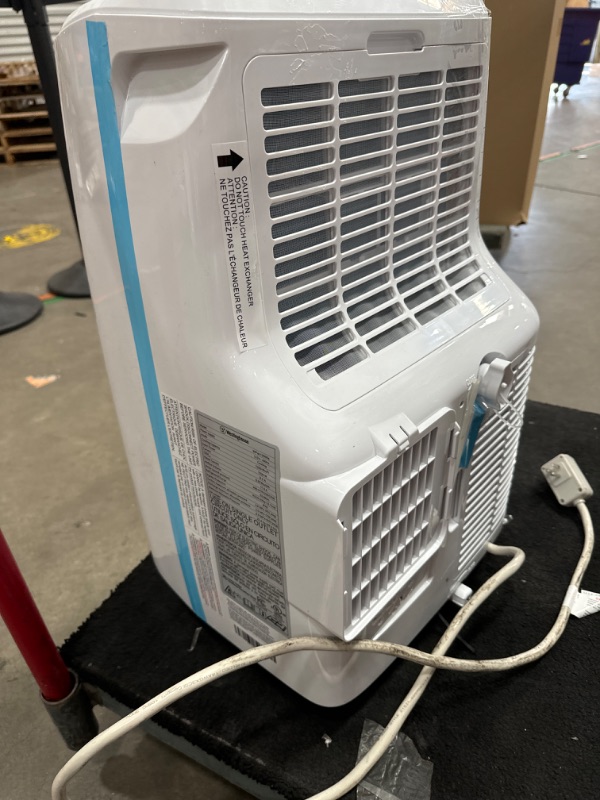 Photo 4 of * SEE NOTES* Westinghouse 12,000 BTU Air Conditioner Portable For Rooms Up To 550 Square Feet, Portable AC with Home Dehumidifier, Smart App, 3-Speed Fan, Programmable Timer, Remote Control, Window Kit,White 12,000 BTU with Smart App