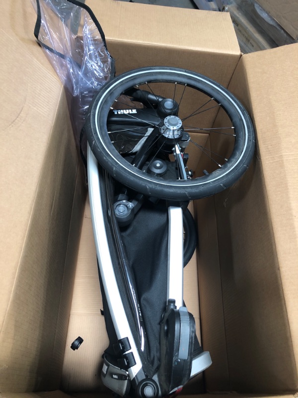 Photo 1 of * MISSING PARTS* MINOR DAMAGE* Thule Chariot Sport 1-Seat Single Multisport Bike Trailer
