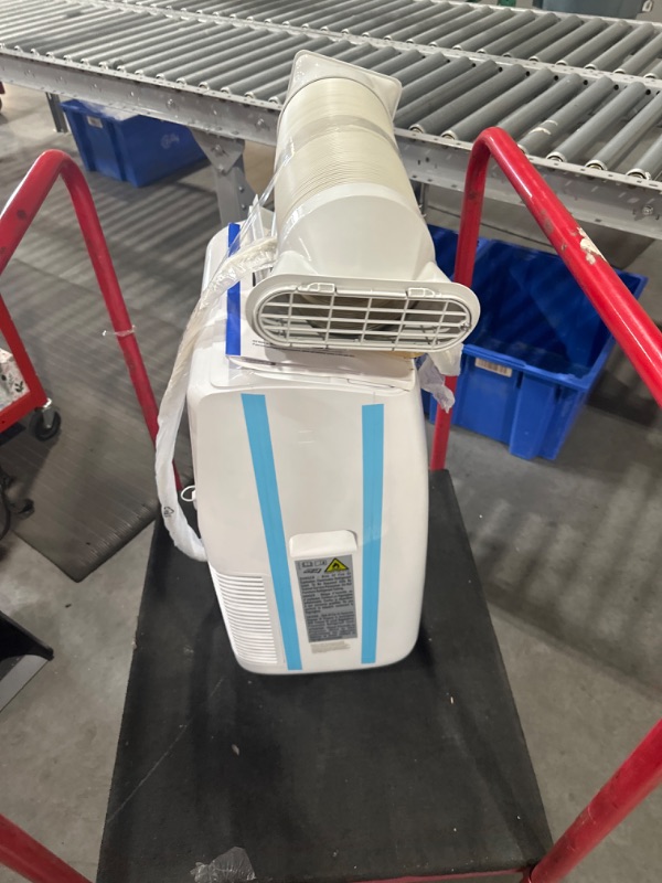 Photo 1 of **NON-REFUNDABLE, PART ONLY** Westinghouse 14,000 BTU Air Conditioner Portable For Rooms Up To 700 Square Feet, Portable AC with Home Dehumidifier, Smart App, 3-Speed Fan, Programmable Timer, Remote Control, Window Kit, White 14,000 BTU with Smart App  **
