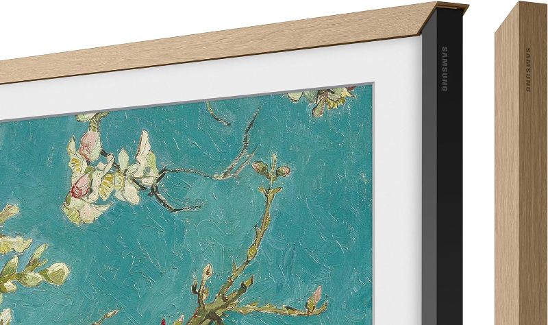 Photo 1 of 
Beige**SAMSUNG 75-inch The Frame Customizable Bezel, Modern Teak (VG-SCFA75TKBZA, 2021 Model), 1 Box
Color:Modern Teak
Size:75-Inch
