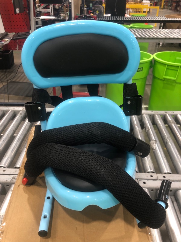 Photo 2 of 
Photo is for Reference Only**SOUUXIU Children's Bike Front Seat for 1-3 Years Old with Pedal and Support
Color:Blue