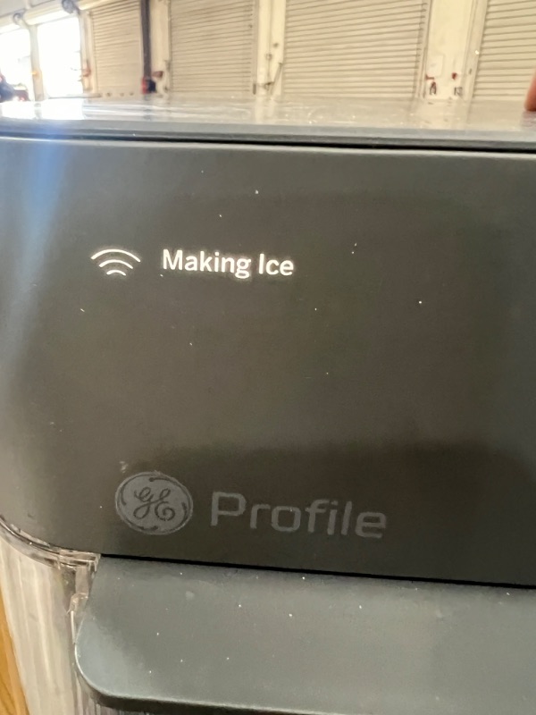 Photo 3 of (READ FULL POST) GE Profile Opal 2.0 XL with 1 Gallon Tank, Chewable Crunchable Countertop Nugget Ice Maker, Scoop included, 38 lbs in 24 hours, Pellet Ice Machine with WiFi & Smart Connected, Stainless Steel Opal 2.0 + XL Side Tank Stainless Steel