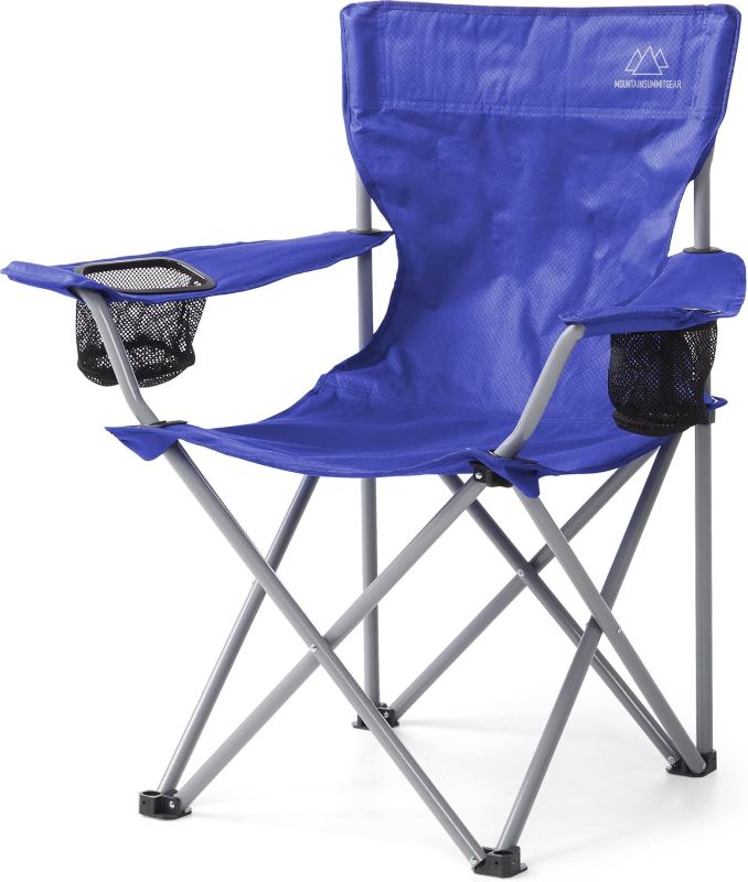 Photo 1 of Anytime Chair for Camping, Sports, and The Outdoors w/Carry Bag, Camping Chairs for Adults, Folding Chair for Outside, (by Caddis Sports Inc.)
