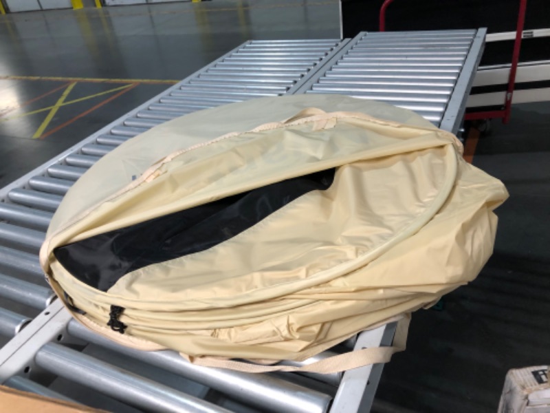 Photo 3 of ***USED - LIKELY MISSING PARTS - UNABLE TO VERIFY FUNCTIONALITY - NO PACKAGING***
Alvantor Screen House Room Camping Tent Outdoor Canopy Pop Up Sun Shade Hexagon Shelter Mesh Walls Not Waterproof 10'x10' Beige Patent Pending