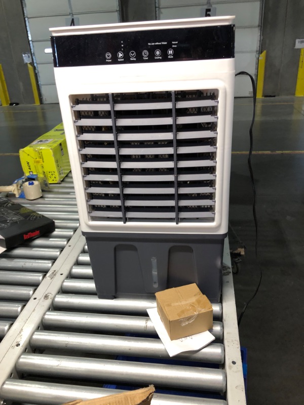 Photo 5 of ***USED - MISSING PARTS - UNTESTED - SEE COMMENTS***
Swamp Cooler, 3800CFM 3-in-1 Evaporative Air Cooler with 7.6Gal Water Tank, 120° Oscillation, 3 Speeds 3 Modes, 12H Timer, Remote, 4 Ice Packs, Portable Air Conditioner for Indoor?Outdoor