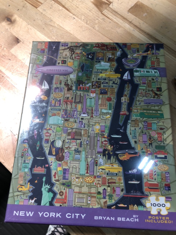 Photo 2 of 1000 Piece Puzzle (New York City)
