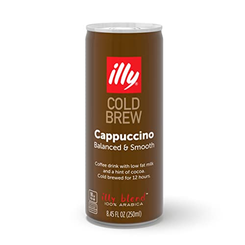 Photo 1 of *(Best By 07/04/2024)* Illy Cold Brew Cappuccino 12 Pack 
