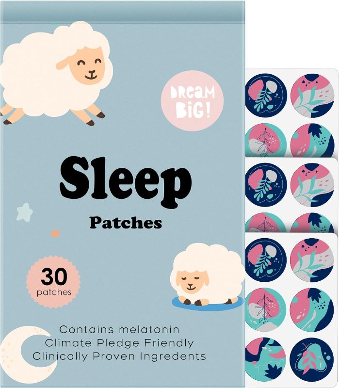 Photo 1 of ** 2 pack ** Sleep Patches, 30 Pack Upgraded Deep Sleep Patches for Adults, All Natural Deep Sleep Patches, Quick Acting Ingredients, for Men and Women, Cruelty Free Water Resistant Patches That Last All Night - 4
