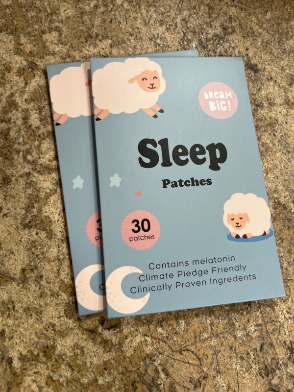 Photo 2 of ** 2 Packs ** Sleep Patches, 30 Pack Upgraded Deep Sleep Patches for Adults, All Natural Deep Sleep Patches, Quick Acting Ingredients, for Men and Women, Cruelty Free Water Resistant Patches That Last All Night