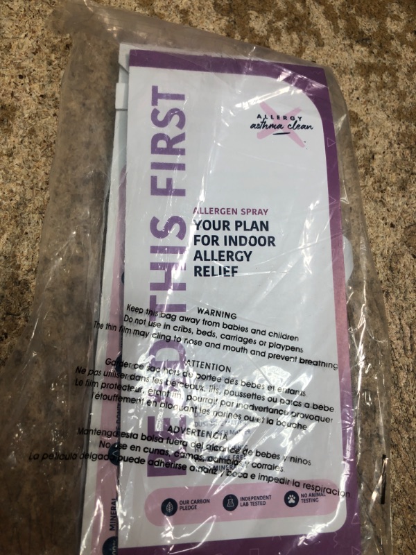 Photo 1 of Allergen Spray Concentrate 2 Pack | Use Your Own Bottle | Over 64oz Total 2 Pound (Pack of 2)