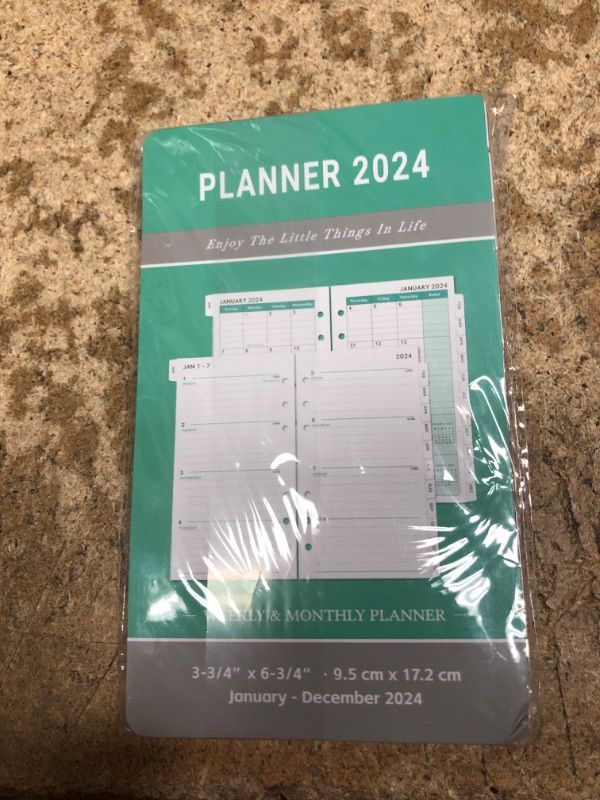 Photo 1 of 2024 Planner Refills - Planner Refills 2024