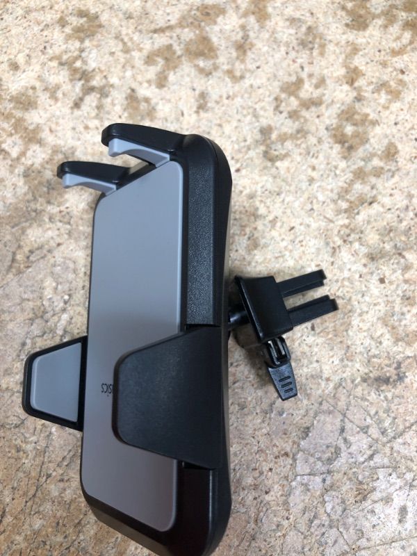 Photo 1 of Amazon Basics Universal Smartphone Holder for Car Dashboard, Black