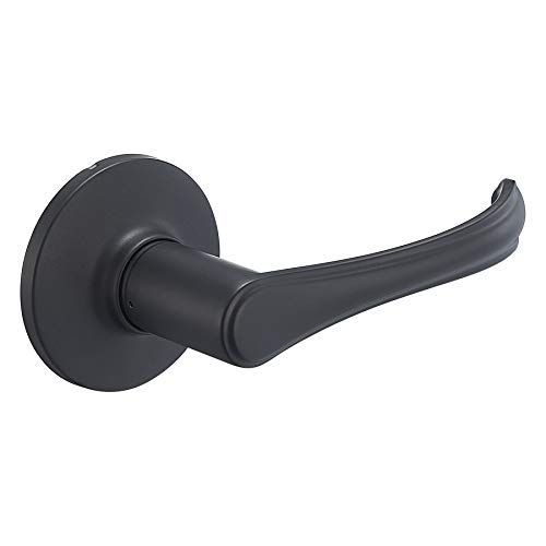 Photo 1 of Amazon Basics December Dummy Door Lever - Matte Black
