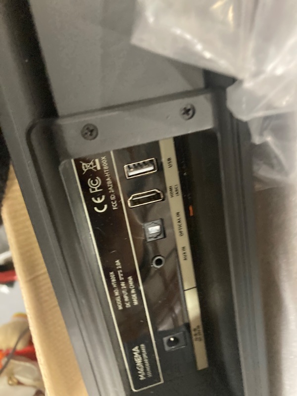 Photo 1 of 2.1ch 120W Sound Bar for TV with Dolby Audio and Dual Built-in Subwoofers, Bluetooth TV Speaker Soundbar with HDMI-ARC and Optical Connectivity, Enhanced Clarity and Balanced Bass, Black