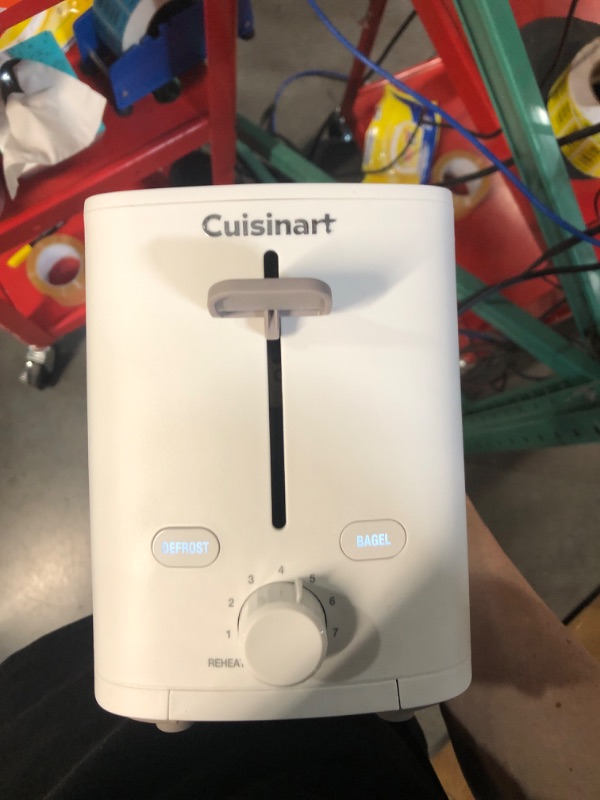 Photo 2 of (READ FULL POST) Cuisinart Soho™ Collection 2-Slice Toaster, 7 Toaster Setting, Defrost, Reheat, and Bagel Setting, Convenient Rear Cord Storage, Truffle, CPT-7TR 2-Slice Truffle