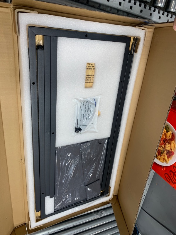 Photo 1 of Pamray 32 Inch Computer Desk for Small Spaces with Storage Bag, Home Office Work Desk with Headphone Hook, Small Office Desk Study Writing Table Walnut 32 inch