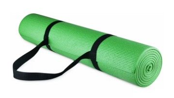 Photo 1 of BalanceFrom 1/4-inch Thick All Purpose High Density Non-Slip Yoga Mat with Carrying Strap
