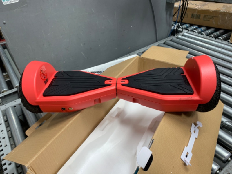 Photo 2 of [NONREFUNDABLE, FOR PARTS/ READ NOTES]
Jetson All Terrain Hoverboard with LED Lights, LED Light-up Wheels, Self-Balancing Hoverboard with Active Balance Technology, Ages 12+ Spin Red