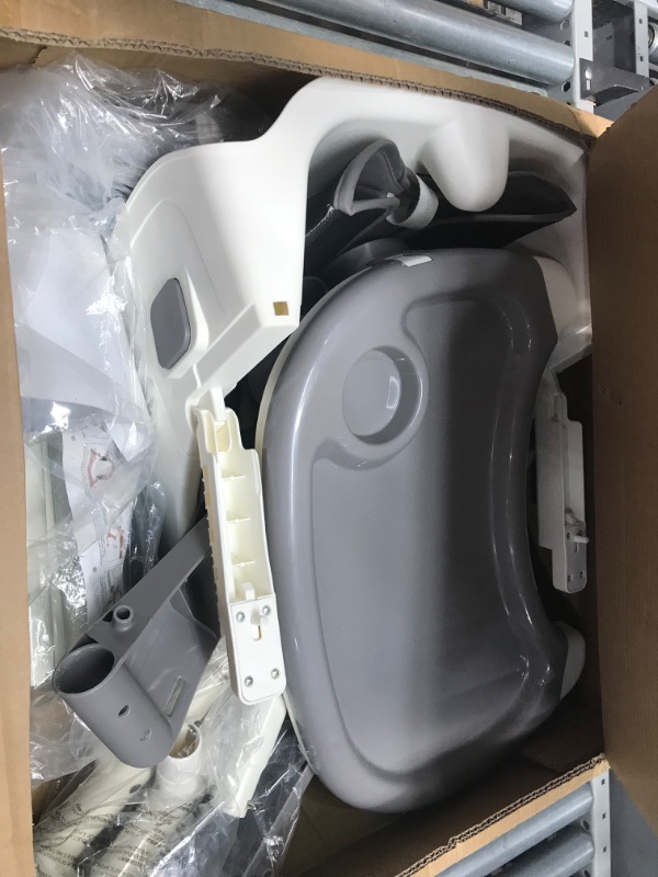 Photo 1 of 5-in-1 Baby Walker, Baby Walkers for Boys Girls 6-18 months, Foldable Activity Walker, Toddler Infant Walker with Bouncer, Adjustable Height, Removable Footrest, Feeding Tray, Music
